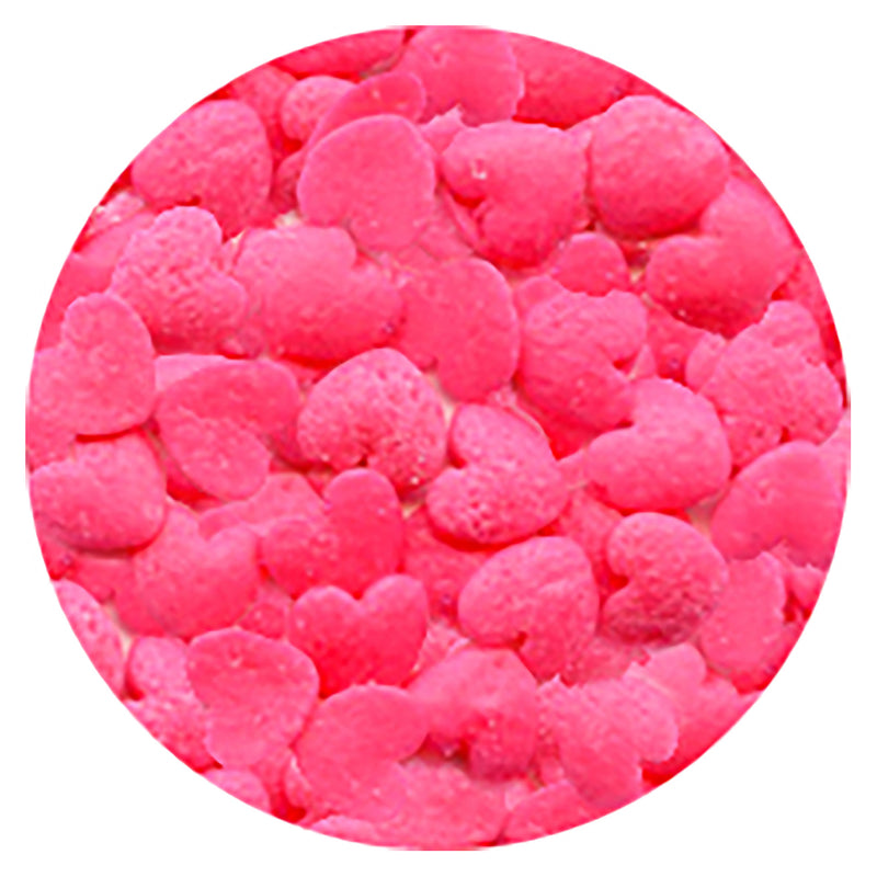 Confetti de corazones rosados (50g)